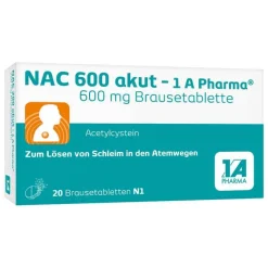 Sale 1A Pharma NAC 600 akut Brausetabletten, 20 St