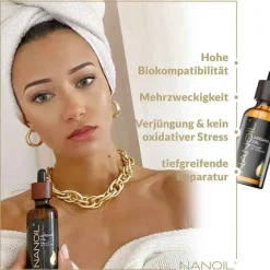 Online Nanoil Arganöl für Körper, Gesicht und Haar, 50 ml Körperöle|Sonstige Gesichtspflegeprodukte