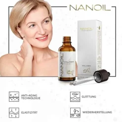 Sale Everett Cosmetics Nanoil Gesichtsserum mit Kollagen, 50 ml