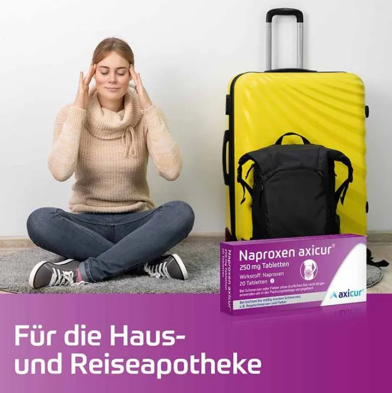Hot axicur Naproxen ® 250 mg Tabletten, 20 St