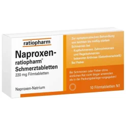 Sale Ratiopharm Naproxen Schmerztabletten Filmtabletten, 10 St