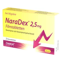 Best Naradex ® 2,5 mg Filmtabletten, 2 St