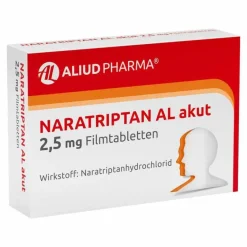 Sale NARATRIPTAN AL akut 2,5 mg Filmtabletten, 2 St Migräne Tabletten