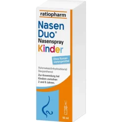 Online Ratiopharm NasenDuo® Nasenspray Kinder, 10 ml