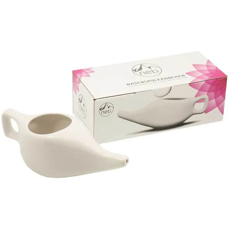 Nasenspülkännchen Netikännchen Porzellan weiß, 1 St