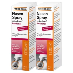 New Nasenspray Panthenol, 2x20 ml Kinder Nasenspray Kinder