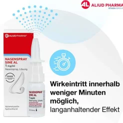 Discount NASENSPRAY SINE AL 1 mg/ml, 10 ml Kinder Nasenspray Kinder|Nasenspray Allergie