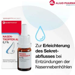 Best Aliud Pharma NASENTROPFEN AL 0,1%, 10 ml