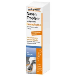 Clearance Ratiopharm Nasentropfen Erwachsene, 10 ml