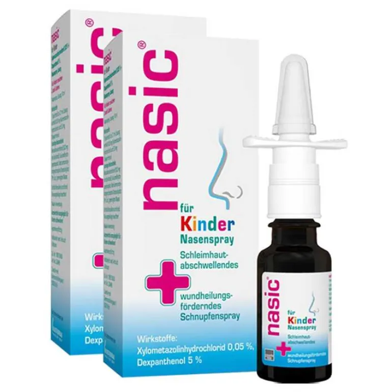 Discount Nasic für Kinder Nasenspray, 2x10 ml