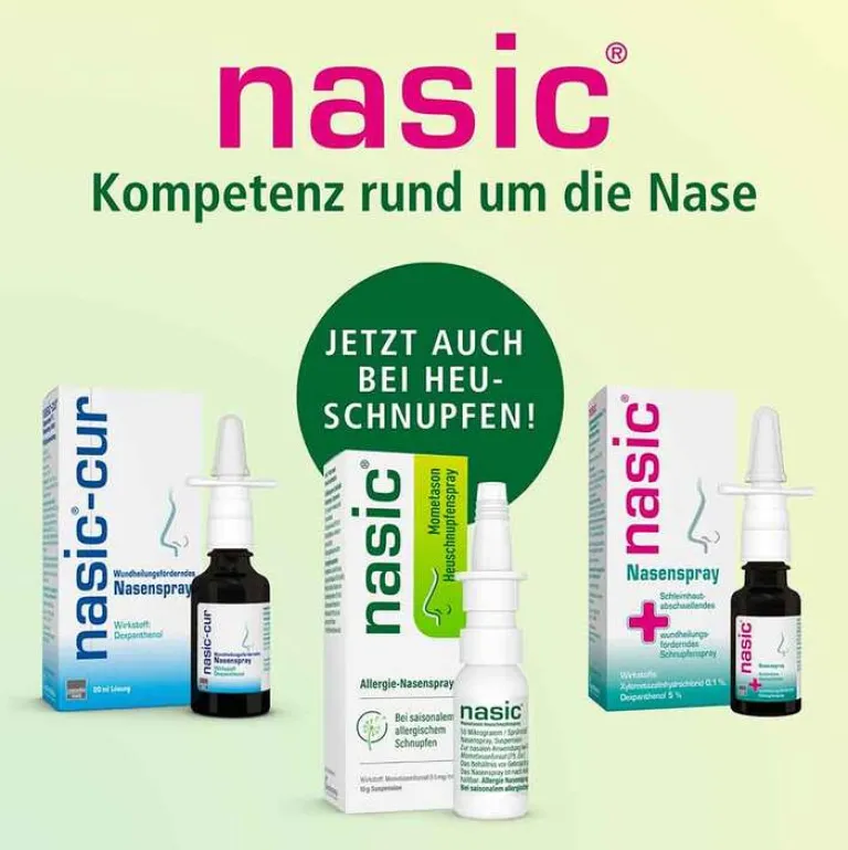 Nasic Mometason Heuschnupfenspray, 10 g