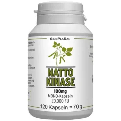 Nattokinase 100 mg Mono 20.000 FU Kapseln, 120 St