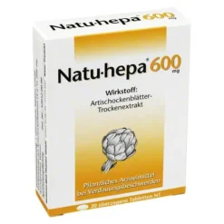 New Natu Hepa 600 mg überzogene Tabletten, 20 St