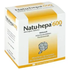 Hot Natu Hepa 600 mg überzogene Tabletten, 100 St