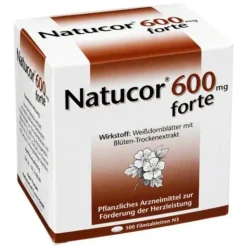 Natucor 600 mg forte Filmtabletten, 100 St