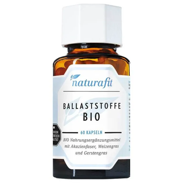 Best Naturafit Ballaststoffe Bio Kapseln, 60 St