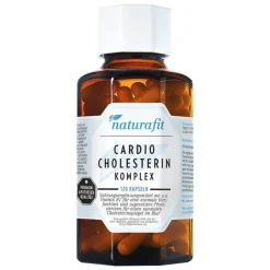Naturafit Cardio Cholesterin Komplex Kapseln, 120 St