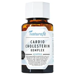 Naturafit Cardio Cholesterin Komplex Kapseln, 60 St