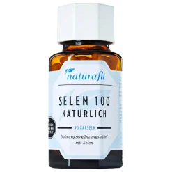 Naturafit Selen 100 natürlich Kapseln, 90 St