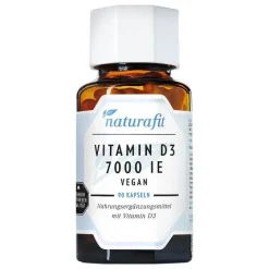 Outlet Naturafit Vitamin D3 7.000 I.E. vegan Kapseln, 90 St