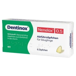 Discount Nene-Lax Nene Lax 0,5 Suppositorien für Säugl., 6 St