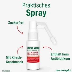 neo-angin Benzydamin Spray gegen akute Halsschmerzen, 30 ml