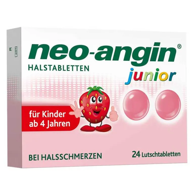 New Neo Angin neo-angin® junior Halstabletten, 24 St