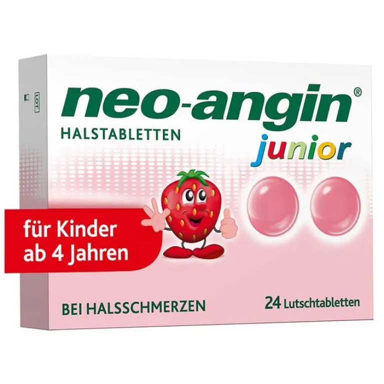 New Neo Angin neo-angin® junior Halstabletten, 24 St