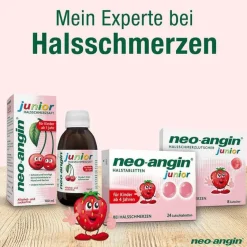 New Neo Angin neo-angin® junior Halstabletten, 24 St