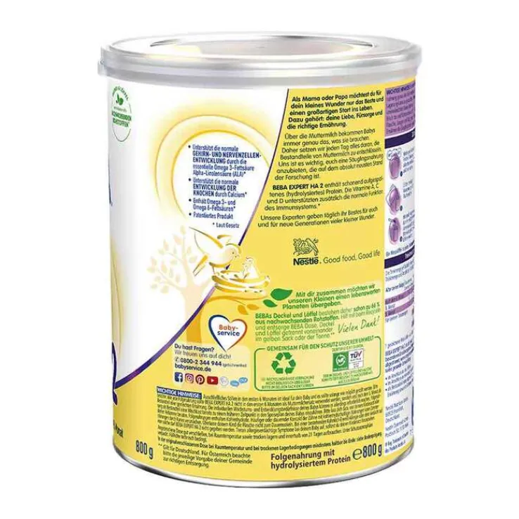 Nestle Beba Expert HA 2 Pulver, 800 g