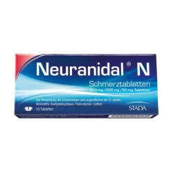 N Schmerztabletten, 10 St Kopfschmerztabletten|Ass-Acetylsalicylsäure