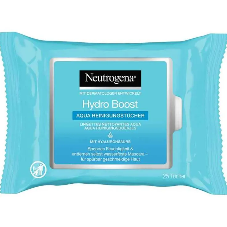 Neutrogena Hydro Boost Aqua Reinigungstücher, 25 St