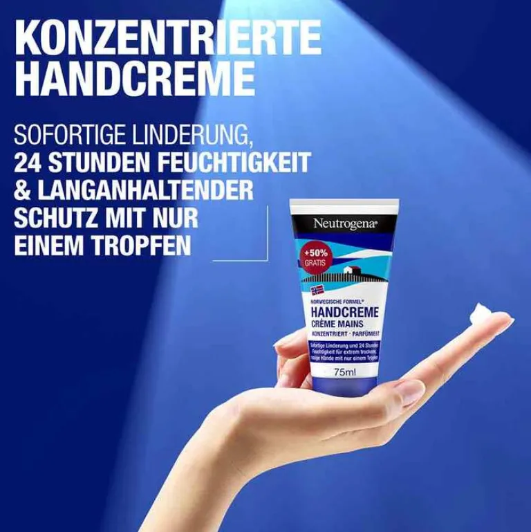 Discount Neutrogena norwegische Formel Konzentrat Handcreme parfümiert, 75 ml