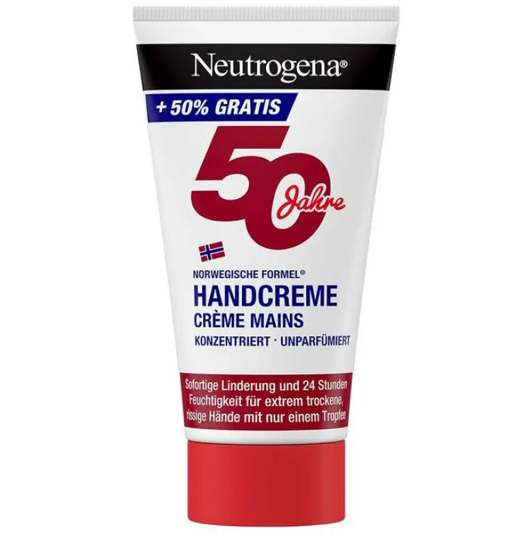 Best norwegische Formel Konzentrat Handcreme unparfümiert, 75 ml Handcreme