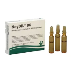 Sale NeyDil Nr.96 Revitorgan Dil.D 4 pro vet. Ampullen, 5X2 ml