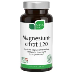 Hot Magnesiumcitrat 120 Kapseln, 60 St Magnesium|Muskulatur