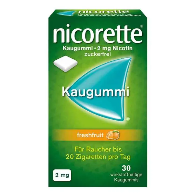 Hot Kaugummi freshfruit, 2 mg Nikotin, 30 St Nikotinkaugummi