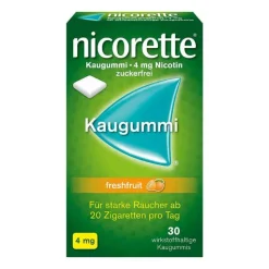 Outlet ® Kaugummi freshfruit, 4 mg Nikotin, 30 St Nikotinkaugummi