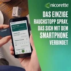 Clearance Nicorette Mint Spray mit 1 mg Nikotin pro Sprühstoß, 2 St