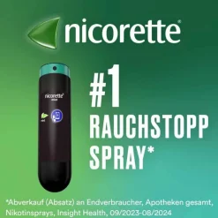 Clearance Nicorette Mint Spray mit 1 mg Nikotin pro Sprühstoß, 1 St