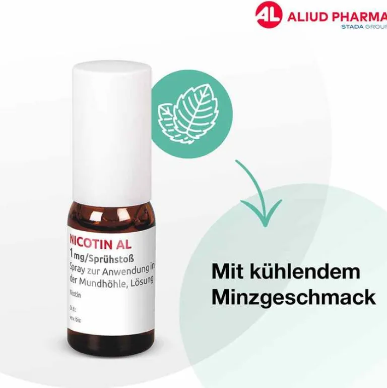 Sale Aliud Pharma NICOTIN AL 1mg/Sprühstoß Spray, 1 St