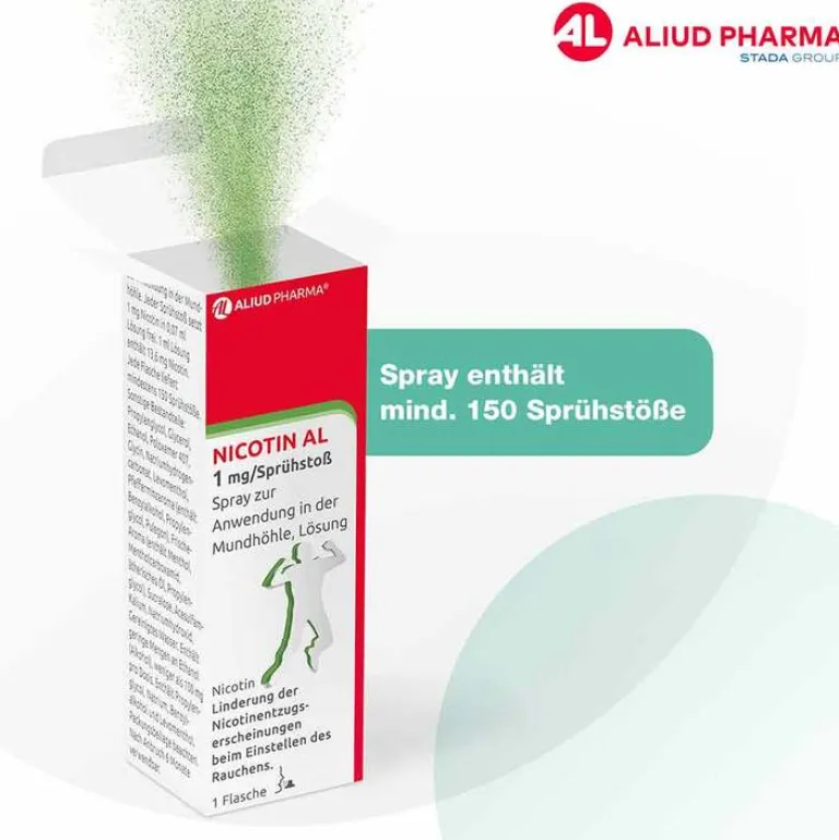 Sale Aliud Pharma NICOTIN AL 1mg/Sprühstoß Spray, 1 St