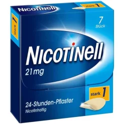 Hot Nicotinell 21 mg / 24-Stunden-Nikotinpflaster, Pflasterstärke Stark (1), 7 St