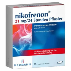 Online nikofrenon 21 mg/24 Stunden Pflaster, 28 St