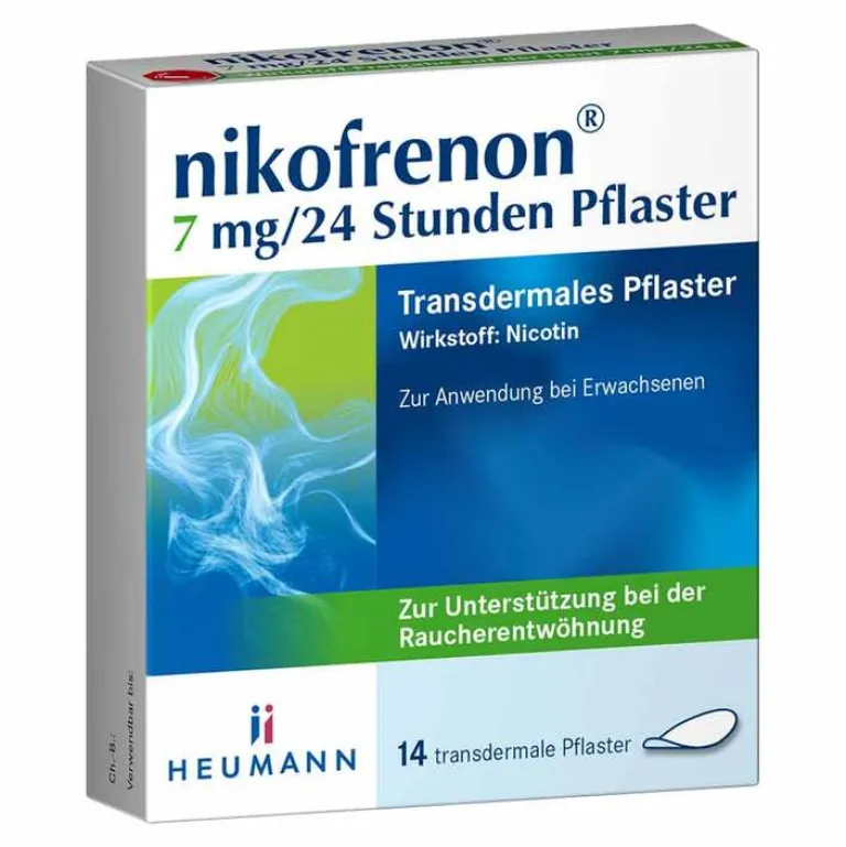 Hot 7 mg/24 Stunden Pflaster, 14 St Nikotinpflaster