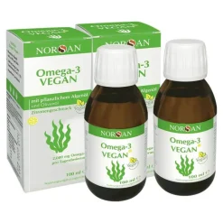 Discount Omega-3 vegan flüssig, 2x100 ml Omega 3 Kapseln