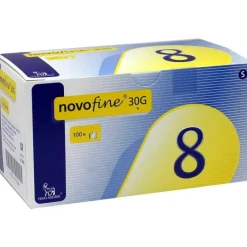 Outlet Novofine 8 Kanülen 0,30x8 mm TW, 100 St Zubehör