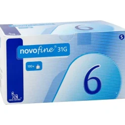 Hot Novofine 6 mm Kanülen 31 G Cpc, 100 St