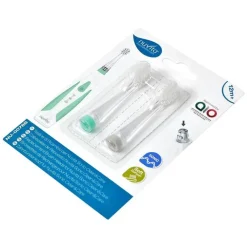 Nuvita Ersatzbürstenköpfe Sonic Clean & Care Größe M, 2 St