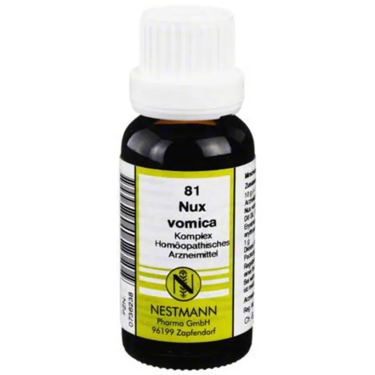 Clearance Nux vomica Komplex Nr. 81, 20 ml Nestmann